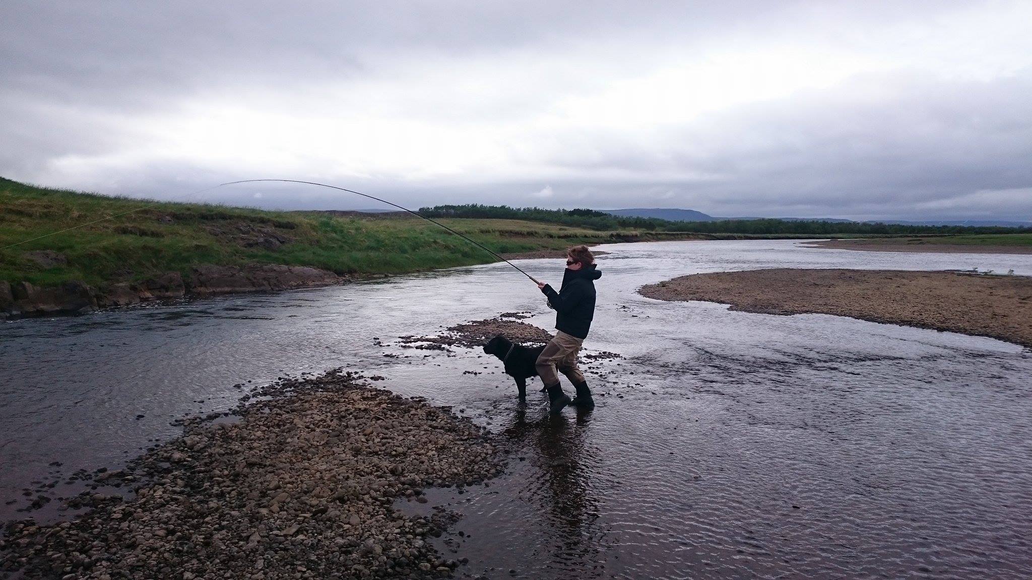 Anna María Guðmundsdóttir, Þverá, Kaðalstaðahylur