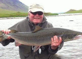 Hvað segir Guðni Guðbergsson um líflega byrjun laxveiðinnar? Ingólfur Þorbjörnsson, Hnausastrengur
