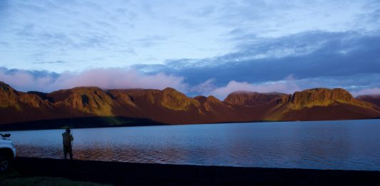 Bakpokar eru vanmetnir- hvað þá með áföstum stólum -Kostað efni Veiðivötn