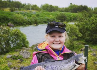 Ekki aðeins laxgengdin hefur haft mikil áhrif á Elliðaárnar Elliðaárnar, Hjördís Freyja, Símastrengur, Golli