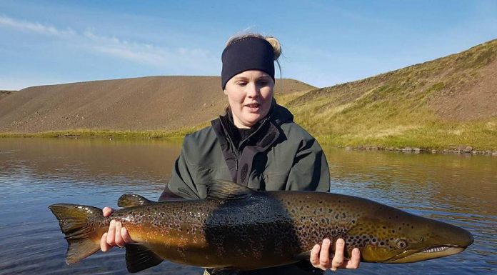 Íris Kristinsdóttir, Kristnipollur, Laxá í Dölum