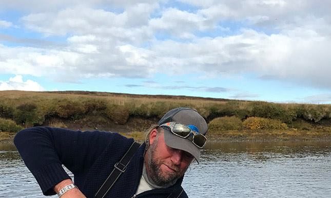 Guð minn góður, þessi morgun var geggjaður! Nils Folmer, Jóhann Rafnsson, Harðeyrarstrengur, Víðidalsá