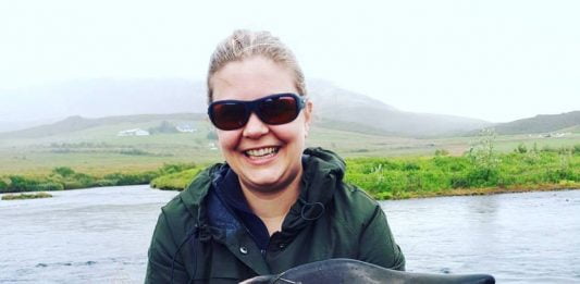 Búast við „stóru hnúðlaxaári“ á komandi sumri Hnúðlax, Hólaá, Robert Novak