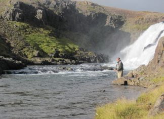 Straumfjarðará, Rjúkandi
