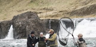 „Þetta var geðveikt stuð fyrir gamla konu“ Norðurá
