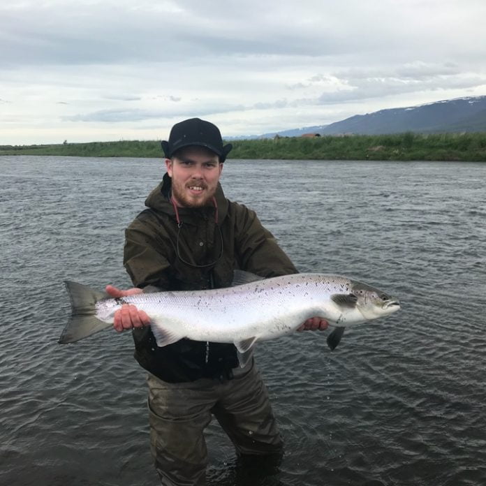 2018 opnun Húseyjarkvíslar Þórður Jörundsson, Húseyjarkvísl