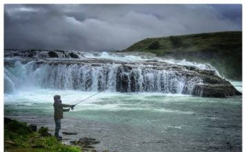 Ægissíðufoss, Ytri Rangá