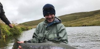 Einn stærsti lax sumarsins!