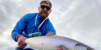 Sá fyrsti úr Húseyjarkvísl – vertíðin þó ekki hafin