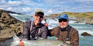 Urriðafoss endaði með 7 á land