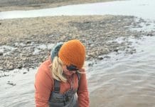 Fágætur lax kom úr Þverá í vikunni